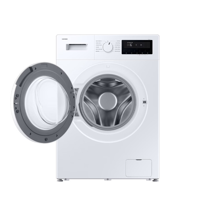 Samsung Mesin Cuci Front Loading Hygiene Steam 8 Kg - WW80FG3M05AWSE | WW80 FG3M05 AWSE